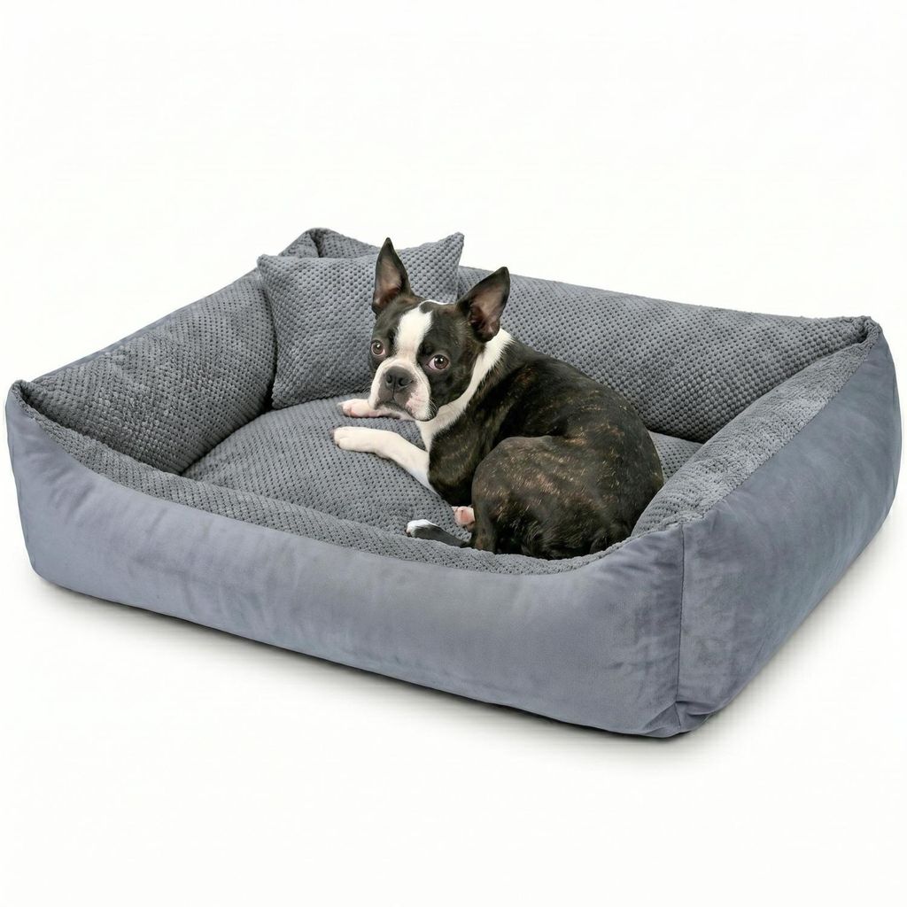 4L Textil TEO Hundekorb mittelgroße Hunde Kuscheliges Produktbild 