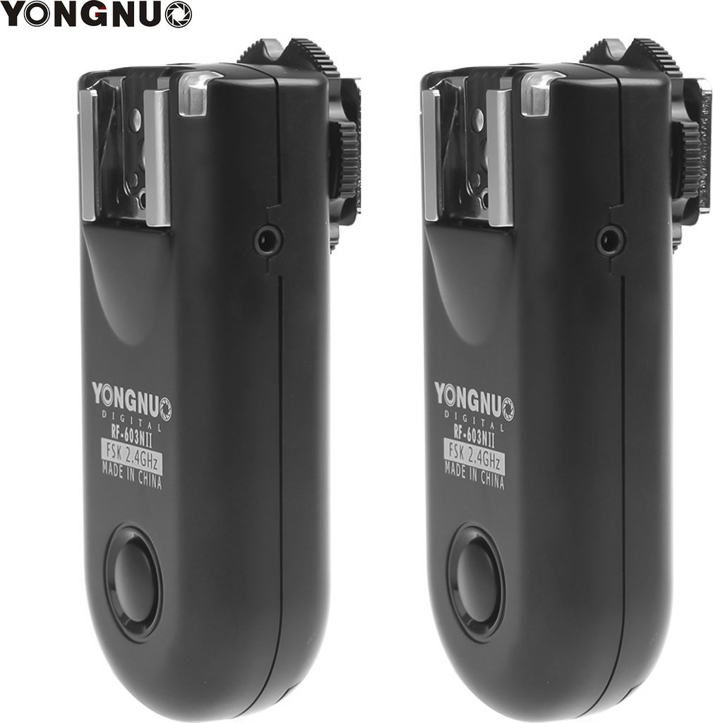 Yongnuo RF-603N II Wireless Remote Flash Trigger N3 fuer Nikon D90 D600 D5000 D7000