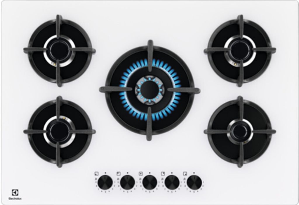 Electrolux EGG75372W Vstavaná plynová varná doska, 5 Obrázok produktu 