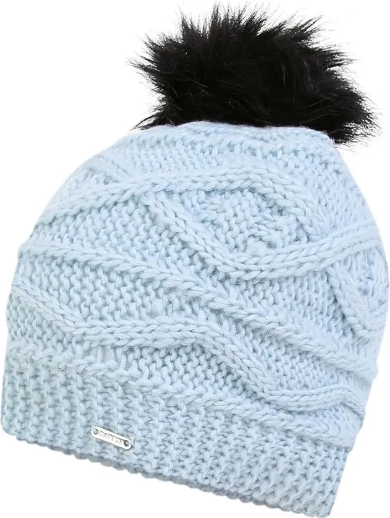 Berretto invernale Dare2b Remind II da donna con pompon blu
