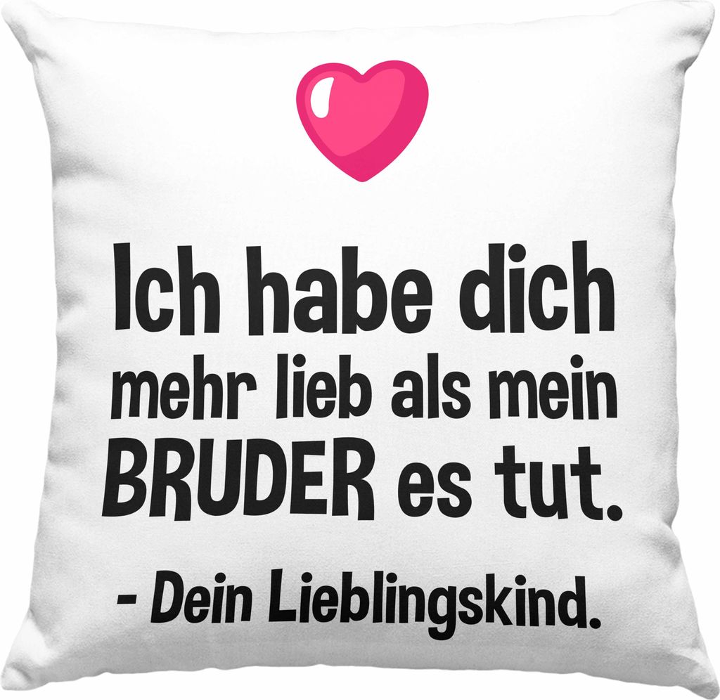 Trendation - Lieblingskind Muttertag Vatertag Deko-Kissen Produktbild 