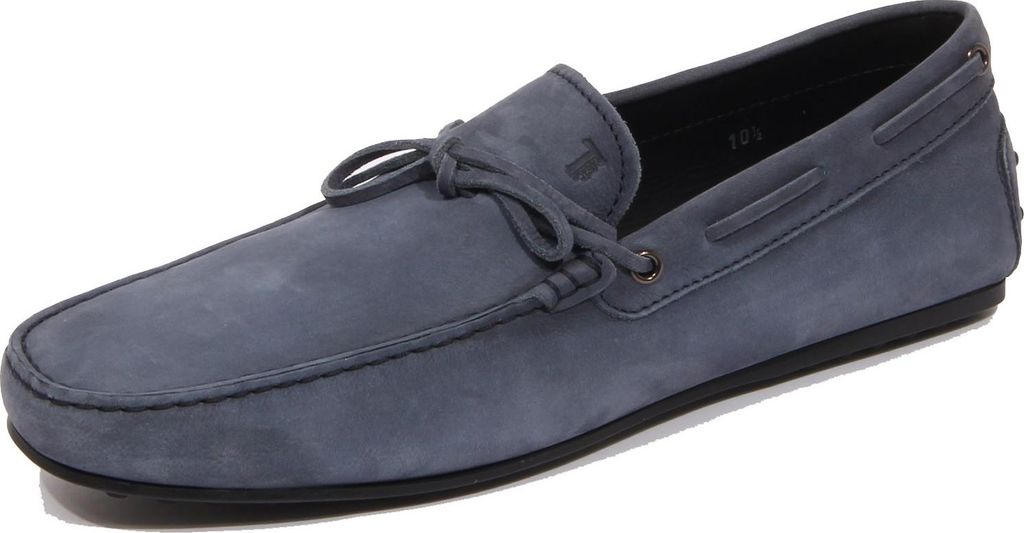 G0994 TOD'S LACCETTO CITY denim blau loafer schuhe männer