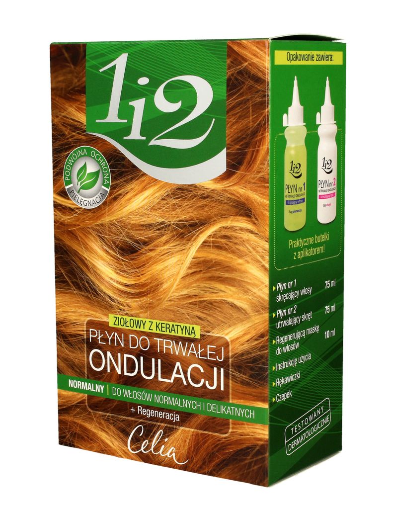 Celia Hair 1i2 Liquid pour permanente Herbal avec kératine Image du produit 