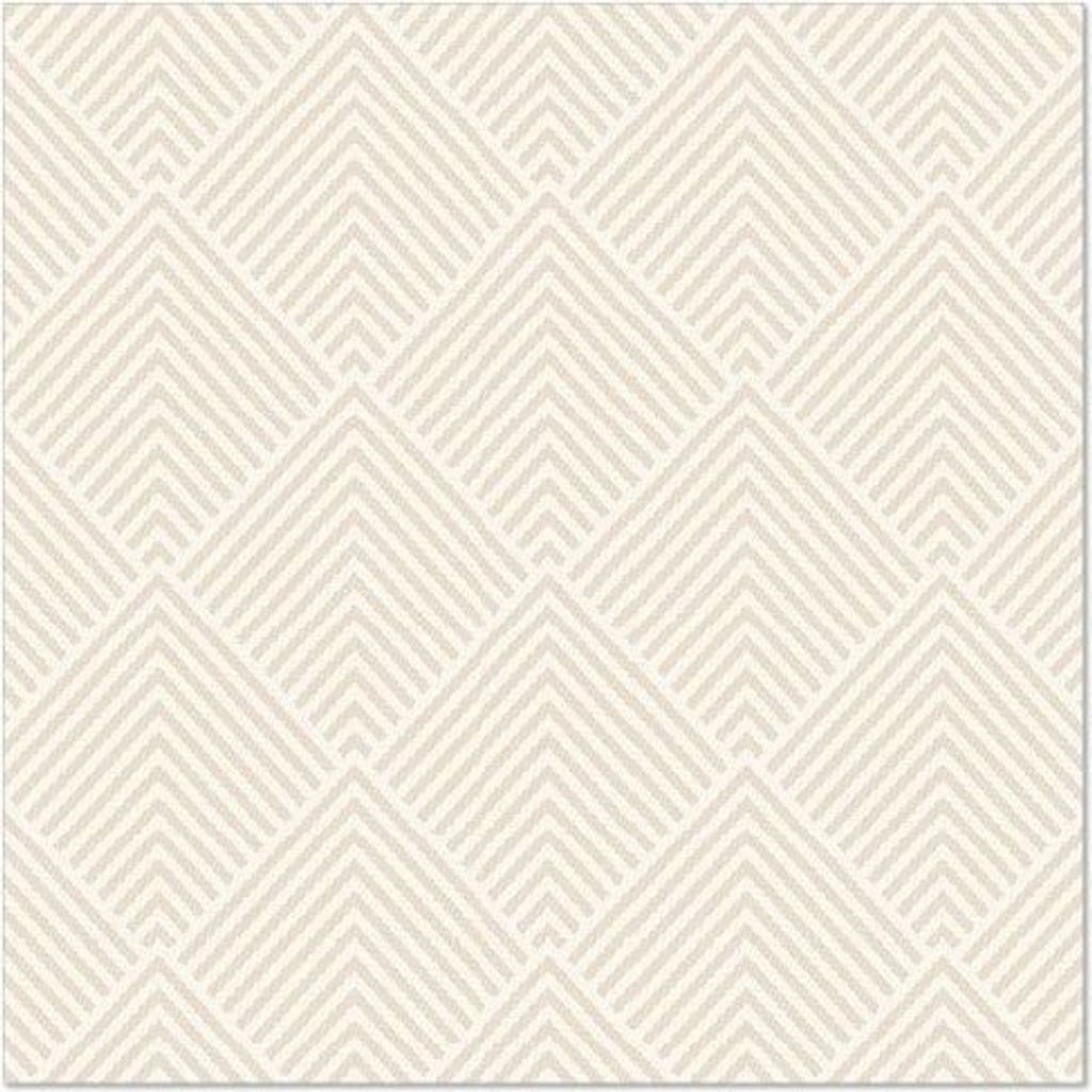 Papstar Servietten, champagner "ROYAL Collection" 1/4-Falz 40 x 40 cm "Elegance" 5 x 50 Stück