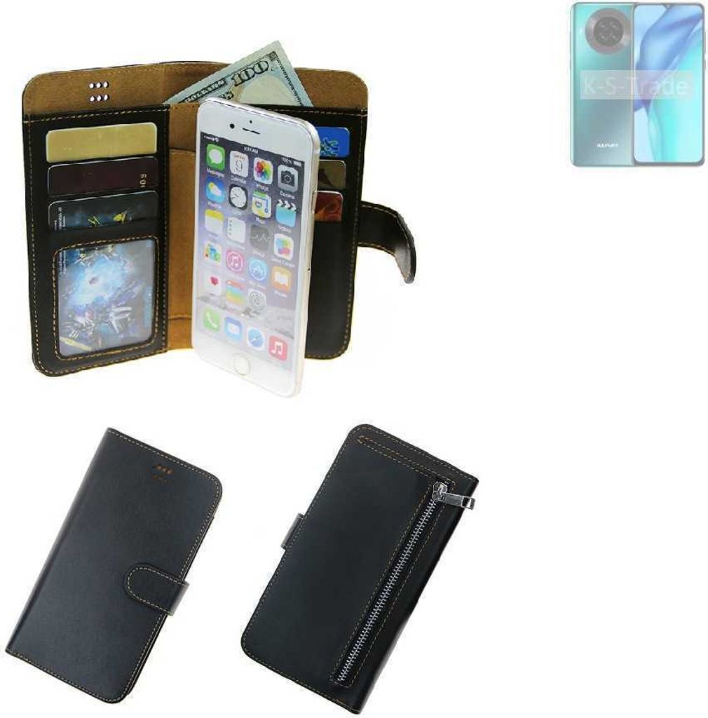 K-S-Trade Schutz Hülle kompatibel mit Hafury K30 Pro Klapphülle Case Phone cover Slim Handytasche Handy Hülle schwarz aus Kunstleder (1 Stk)