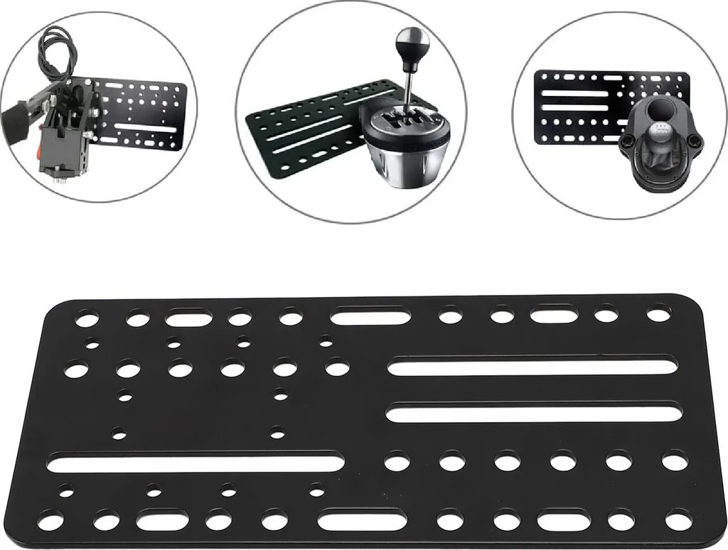 Plaque de support USB pour table de frein à main SIM Racing universelle - 4