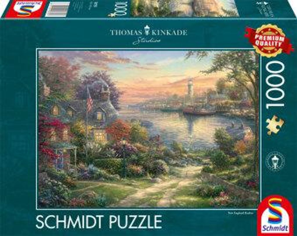 Schmidt Spiele Pu1000T. Hafen in Neuengland 0 0 STK