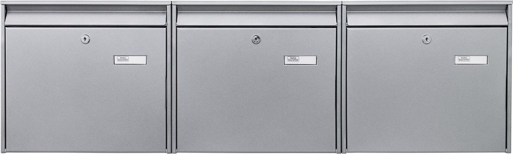 Burg-Wächter Briefkastenanlage 3-fach silber 108x32x10cm, Produktbild 3