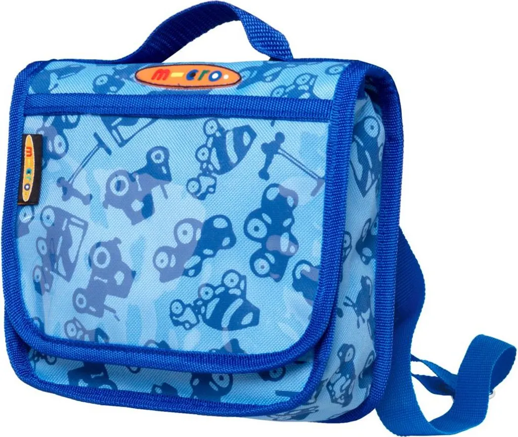 Sac à dos enfant Micro Rucksack Mini bleu imprimé pour trottinette