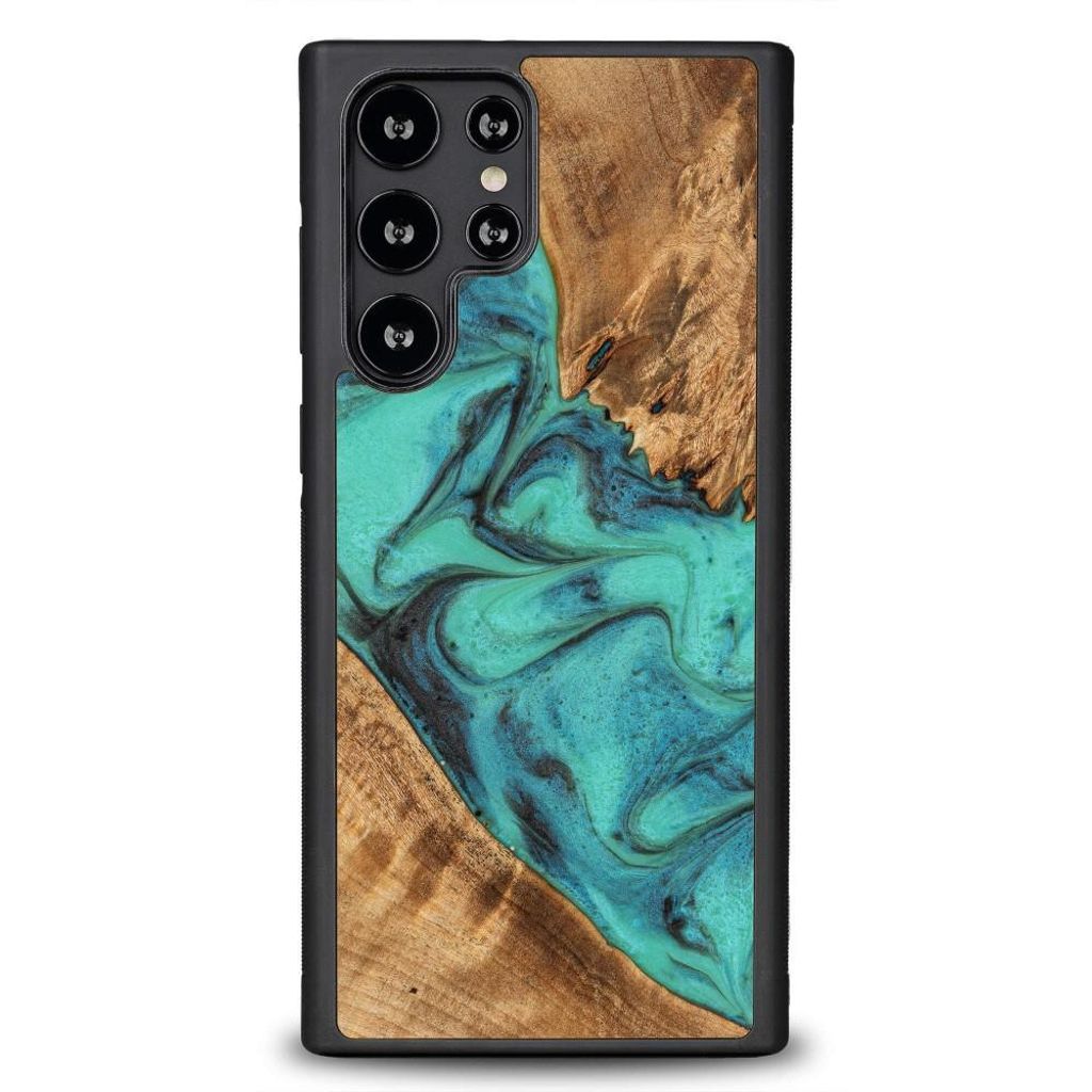 Bewood Unique Hülle für Samsung Galaxy S22 Ultra - Türkis
