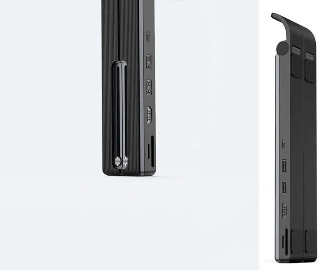 Station d'accueil USB-C 5-en-1 Hub et Support Pliable Aluminium X-Kit - 14