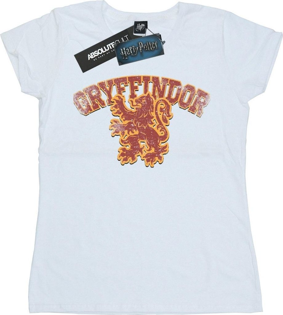 Harry Potter - "Gryffindor" T-Shirt für Damen BI23049 (XL) (Weiß)