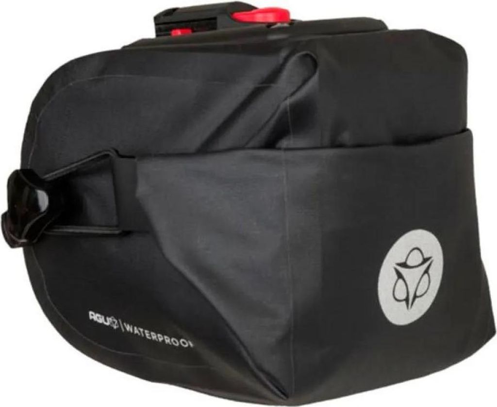 Agu Shelter Satteltasche 1l Schwarz Schwarz One Size