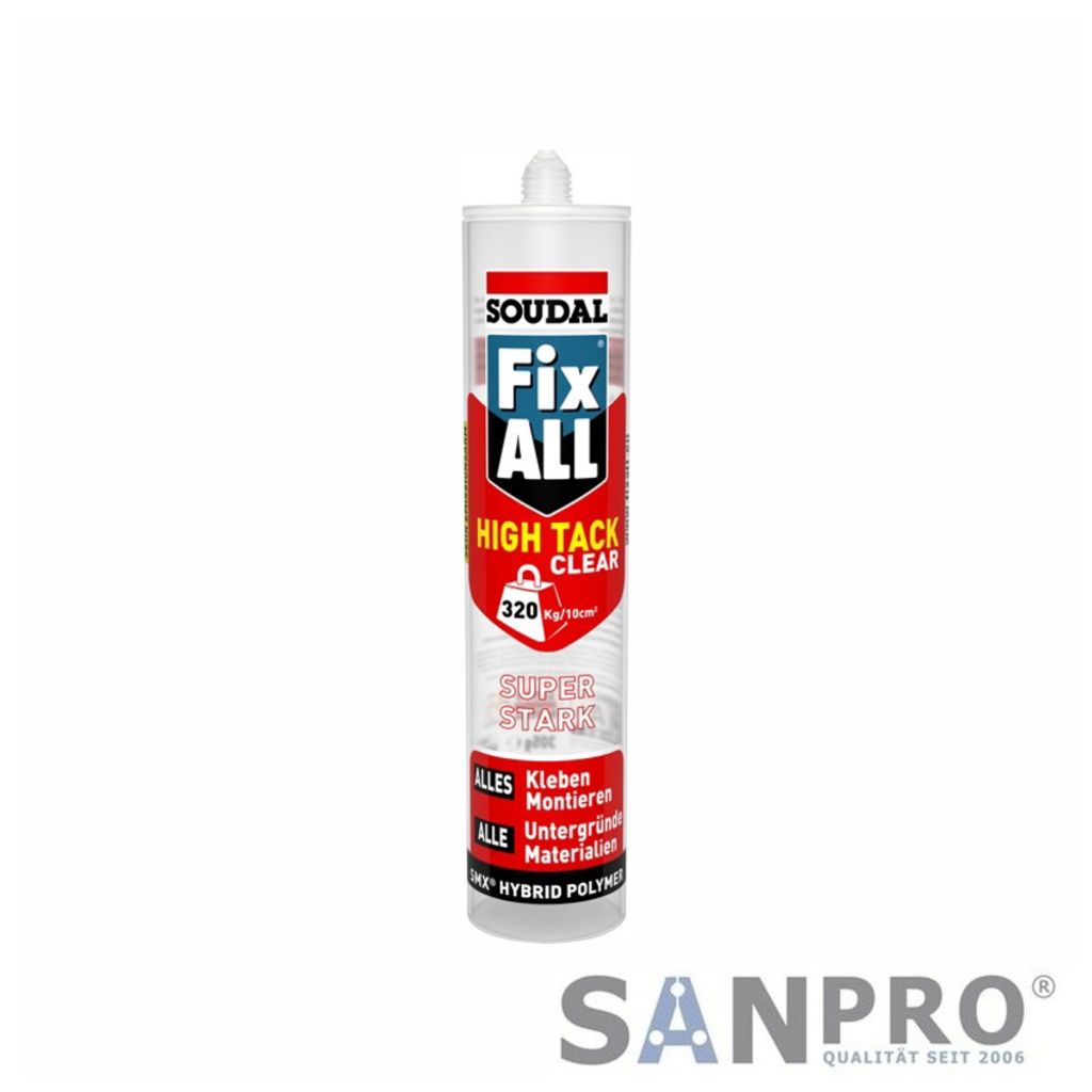 Soudal Fix ALL High Track 420g schwarz 122930 Produktbild 
