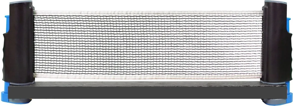 Filet de Ping-Pong Extensible 1,7 m avec Fixation Rapide à Clips ABS