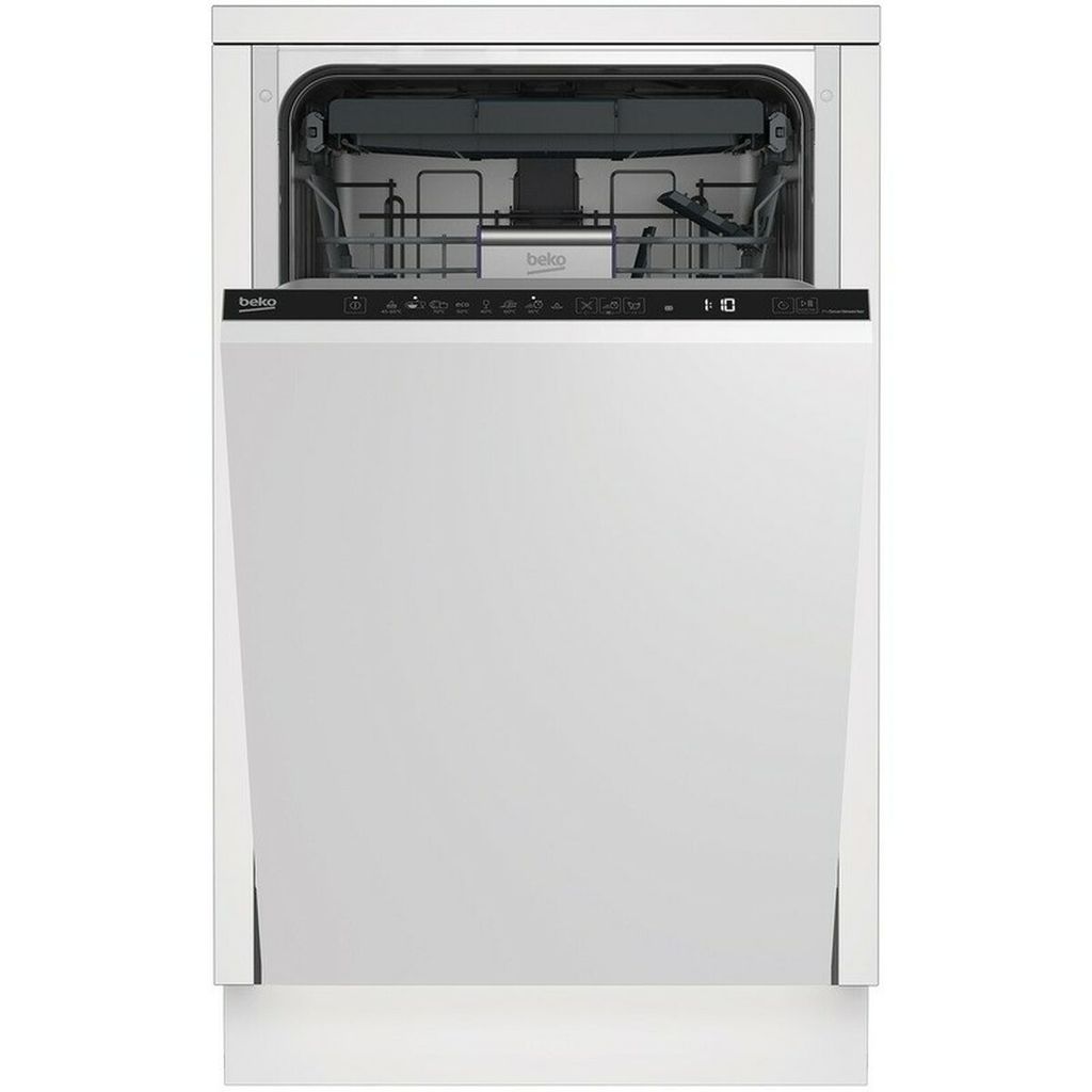 Beko DIS48120, W pełni wbudowany, Wąski (45 cm), Biały, Zdjęcie produktu 