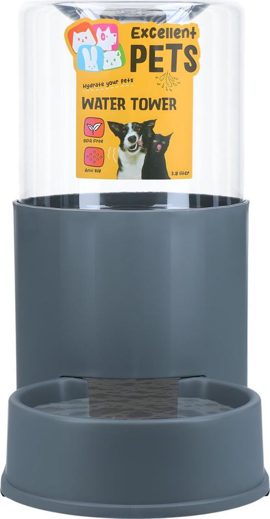 Wasserspender Watertoren 3,8 Liter für Hunde & Katzen, Produktbild 