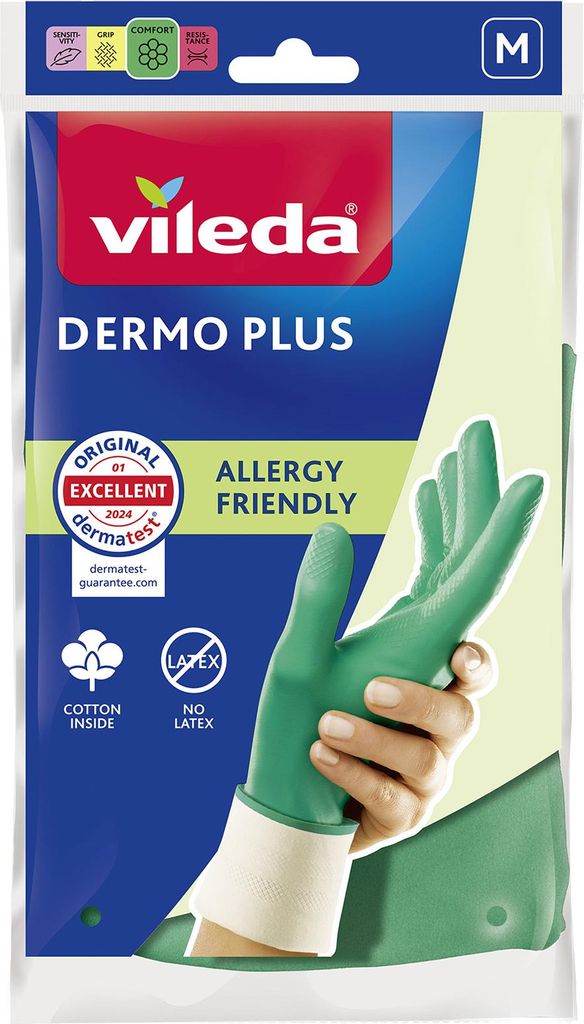 Guanti Vileda Dermo Plus Medium Immagine del prodotto 