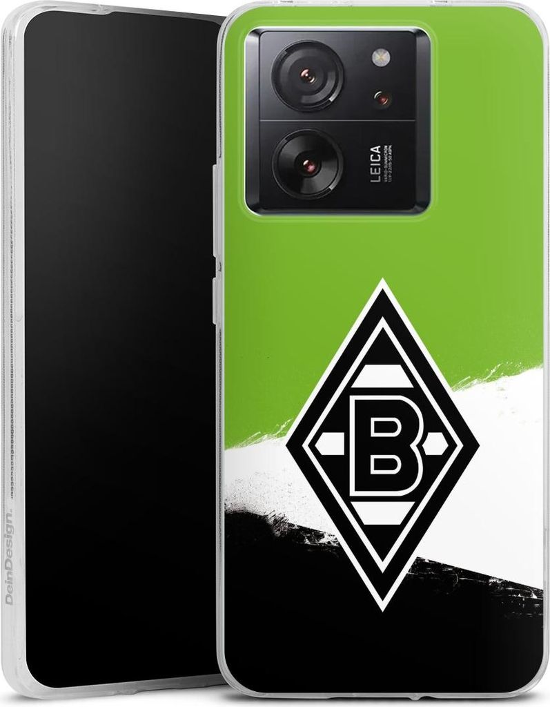 DeinDesign Handyhülle für Xiaomi 13T Pro Silikon Hülle Case Smartphone Schutzhülle Borussia Mönchengladbach Offizielles Lizenzprodukt BMG