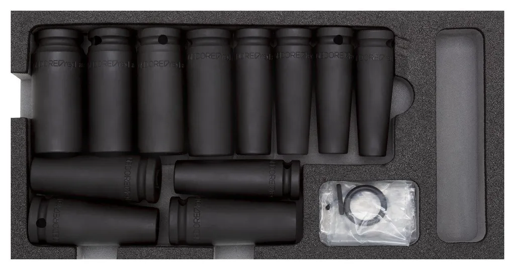 Gedore R22150012 Set Bussole a Macchina 1/2" Professionale - Gedore Red