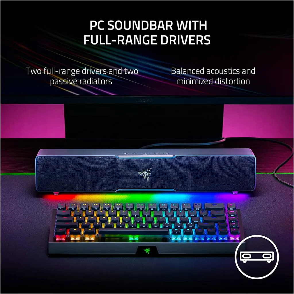 Razer Leviathan V2 X Libérez de l'espace avec cette Barre de Son USB-C - 10