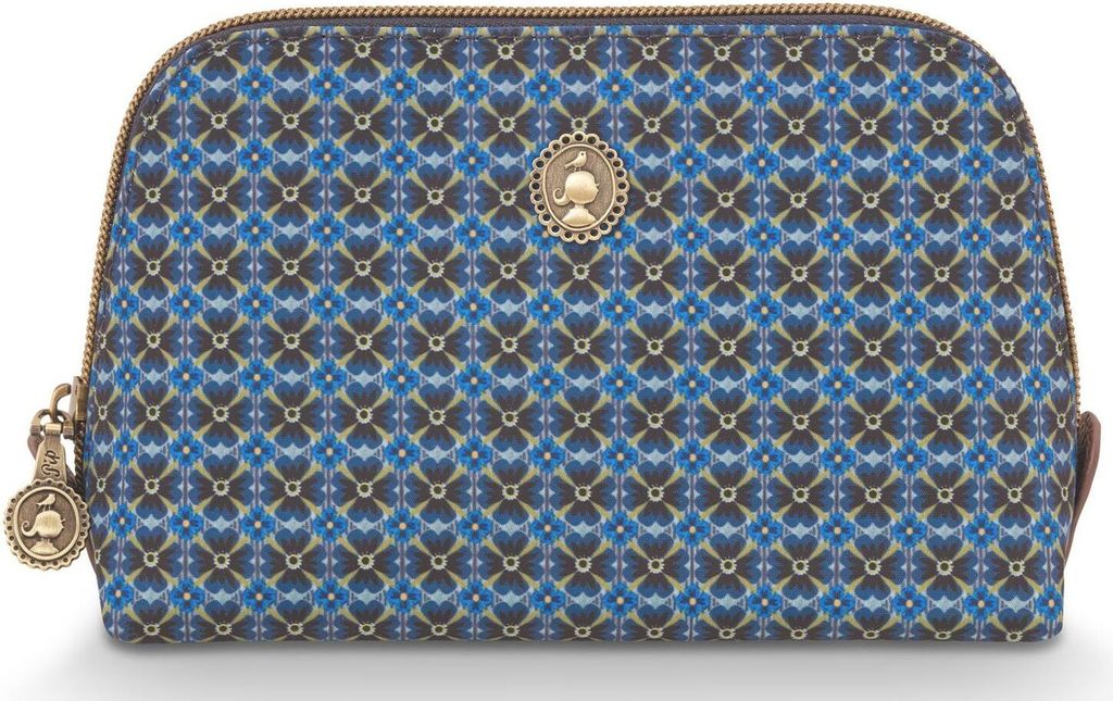 PIP Studio Damen Kosmetiktasche Coby Cosmetic Bag Triangle Small Clover