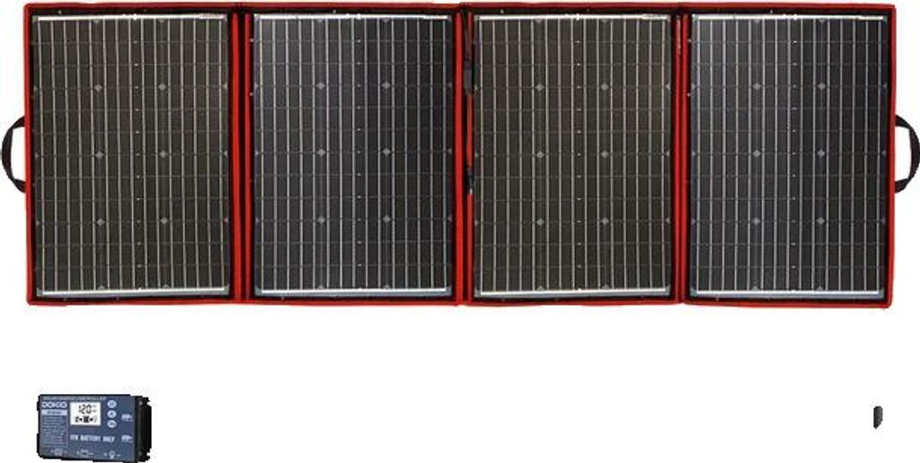 Faltbares Solarpanel, hohe Effizienz, 18V Maximalspannung, FFSP 200W Set