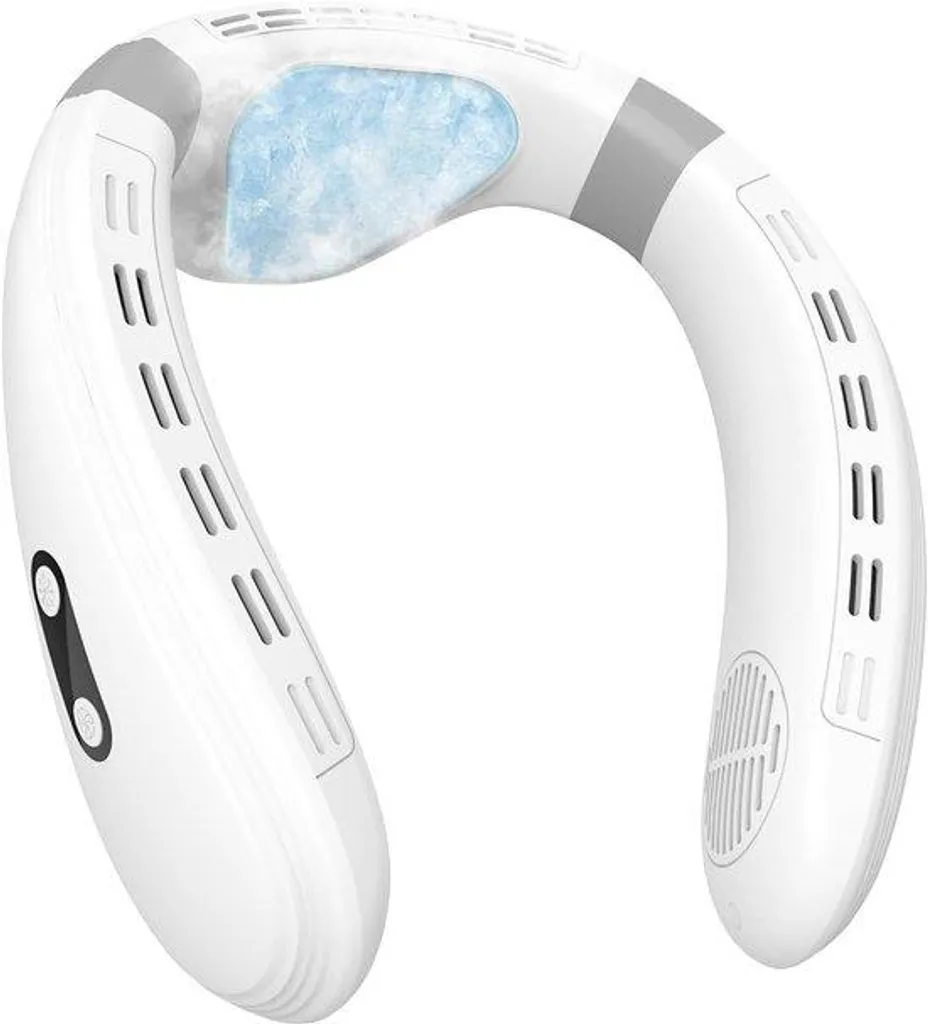 Ventilateur USB avec revêtement rafraîchissant - 3 modes de souffle
