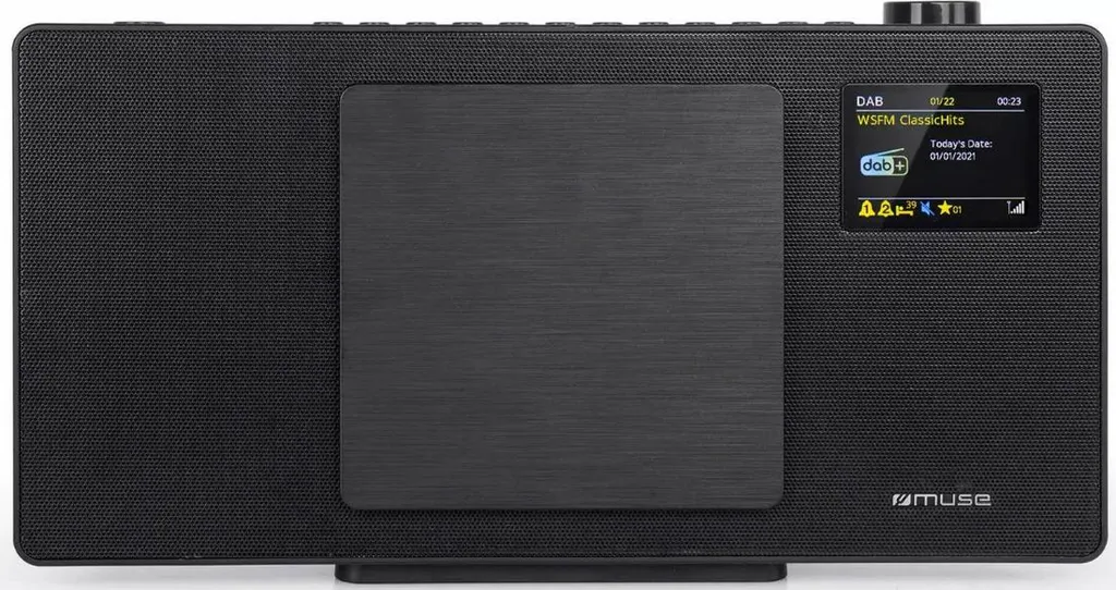 Muse M-65DBT Micro-chaîne Bluetooth et DAB+ avec Lecteur CD et Port USB
