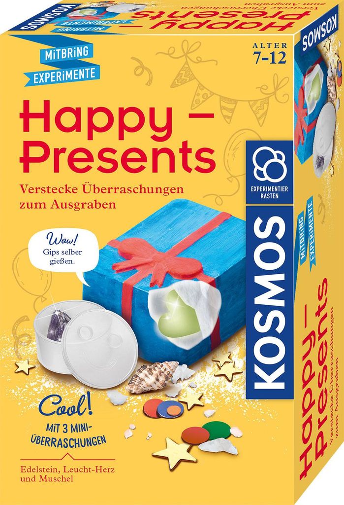 Kosmos Happy Presents, Bastelset für Kinder, 7 Jahr(e), Produktbild 