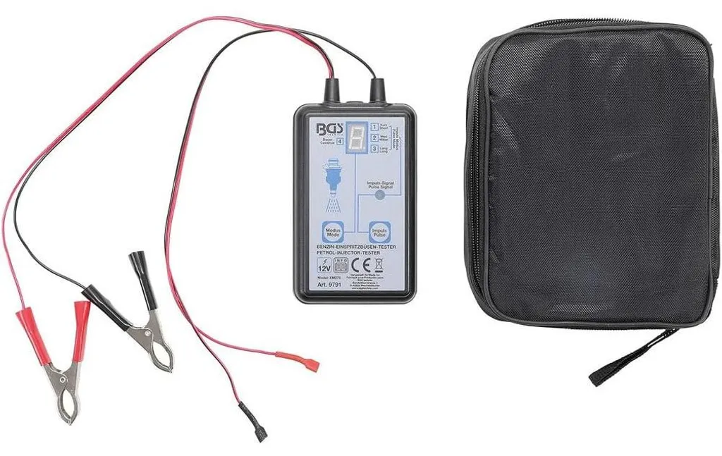 Testeur d'Injecteurs Essence pour Réparation Moteur - Outil D-Work 20cm