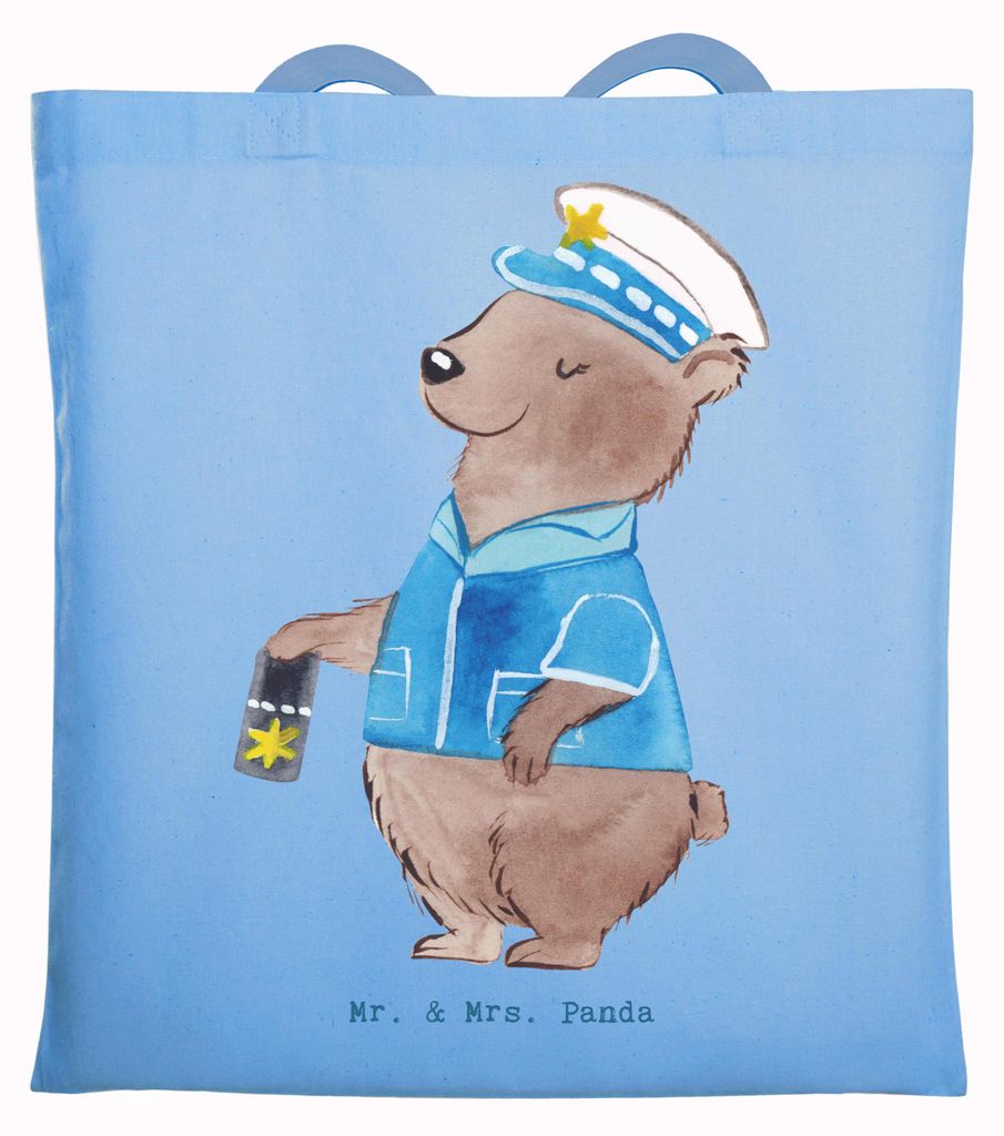 Mr. & Mrs. Panda Schultasche Polizeivollzugsbeamtin Herz - Produktbild 