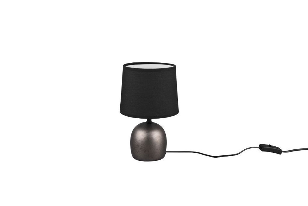 Stolní lampa MALU keramická základna a látkové stínidlo Obrázek produktu 