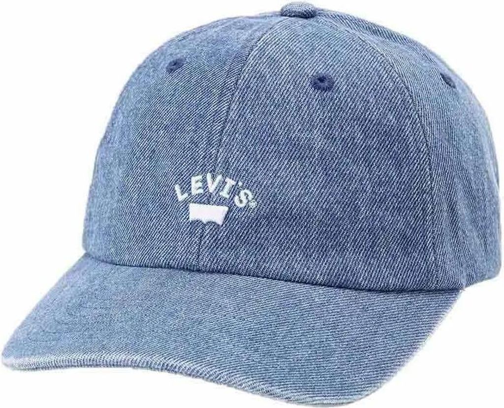 Levis Accessories Lazy Girl Logo Kappe Blau Blau One Size