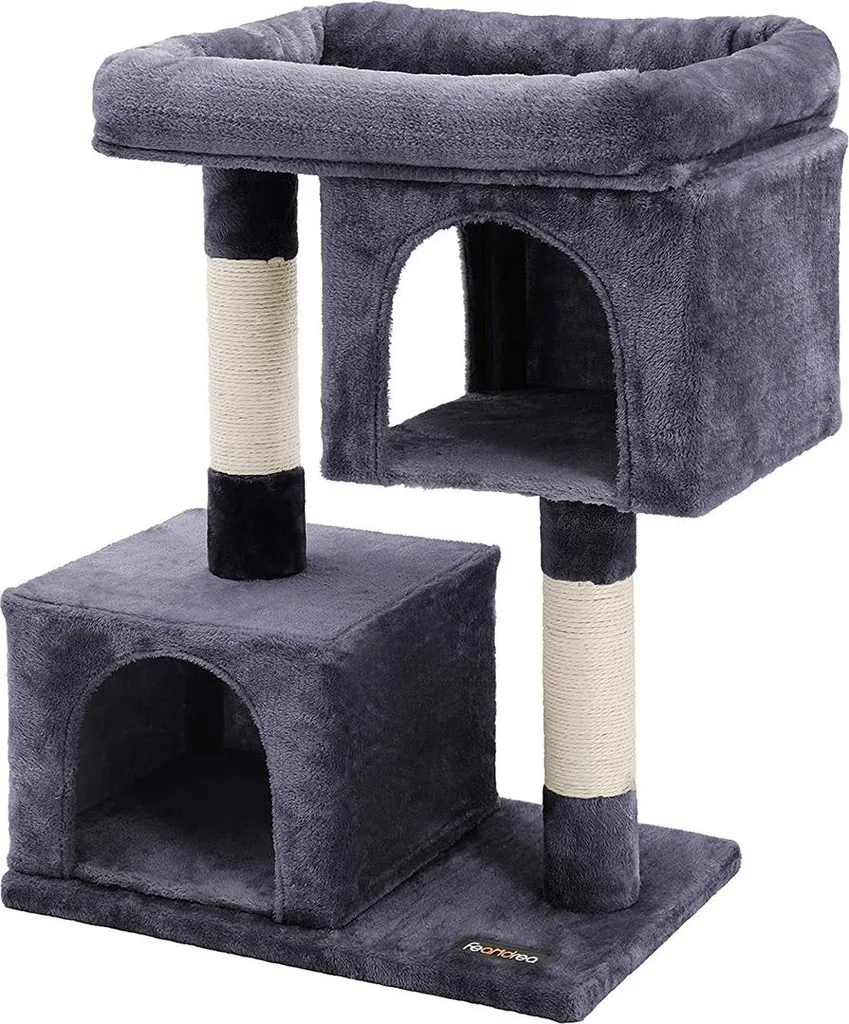 Arbre à chat avec maisonnette : Protégez vos meubles et offrez du calme