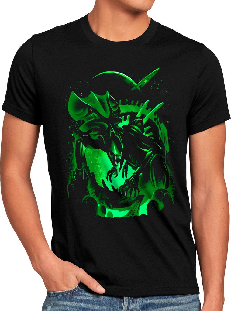 style3 Predatory Queen Herren T-Shirt xenomorph alien ripley movie