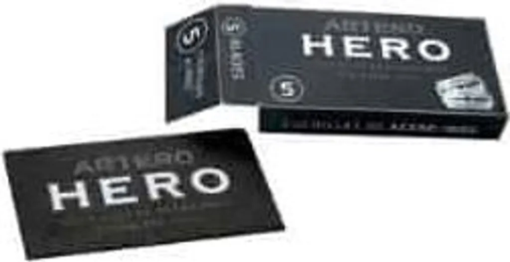 Lames de rasoir Hero 100pcs pour rasoir de sûreté, pack éco barbier pro - 2