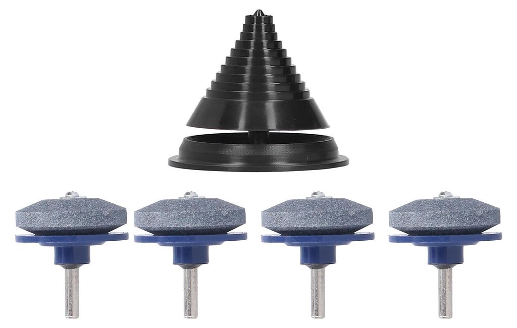 Rasenmäher-Messerschärfer, Bohraufsatz-Set, Balancer, Power-Handgerät, Gartenzubehör