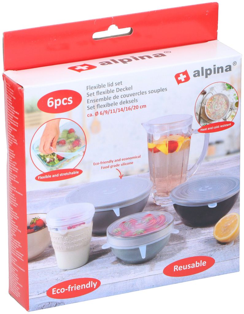 alpina Flexible Deckel - Silikon-Deckel - Stretch - Ø Produktbild 