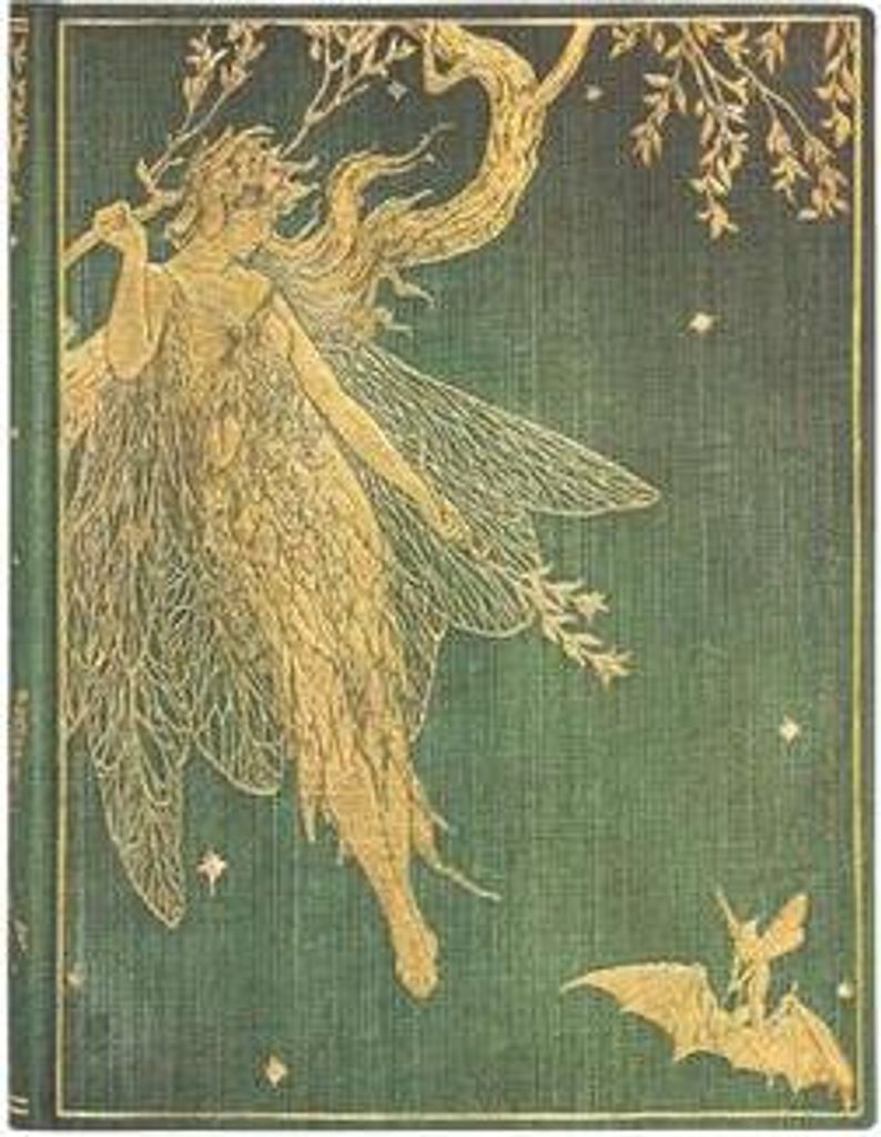 Hardcover Notizbuch Olive Fairy Ultra Unliniert