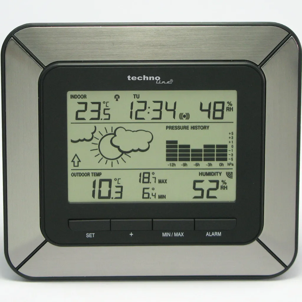 Prévoir la pluie avec la station WS 9273-IT et son baromètre précis
