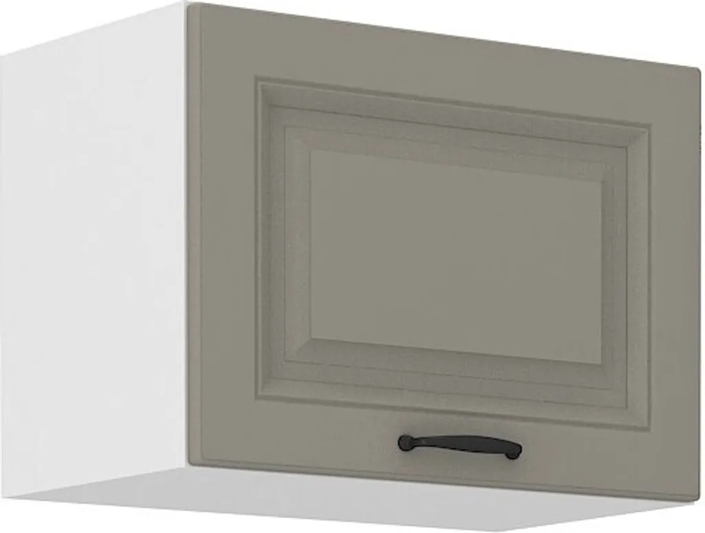 Armadietto Cappa SOPHIA 50cm Grigio Bianco | Mobile Cucina Alta Qualità
