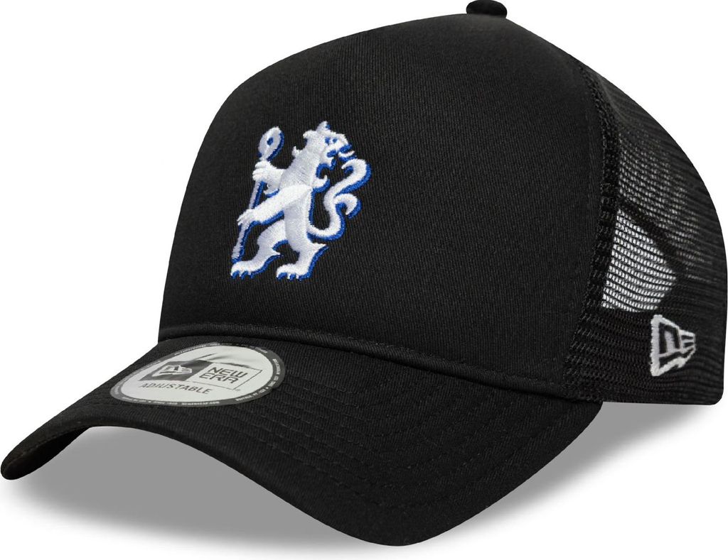 New Era Adjustable Mesh Trucker Cap - FC Chelsea schwarz