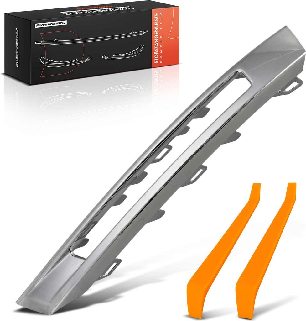 Frankberg 1x Zierleiste Stoßfänger Nebelscheinwerfer Vorne Links für Mercedes-Benz GL-Klasse X166 2012-2015