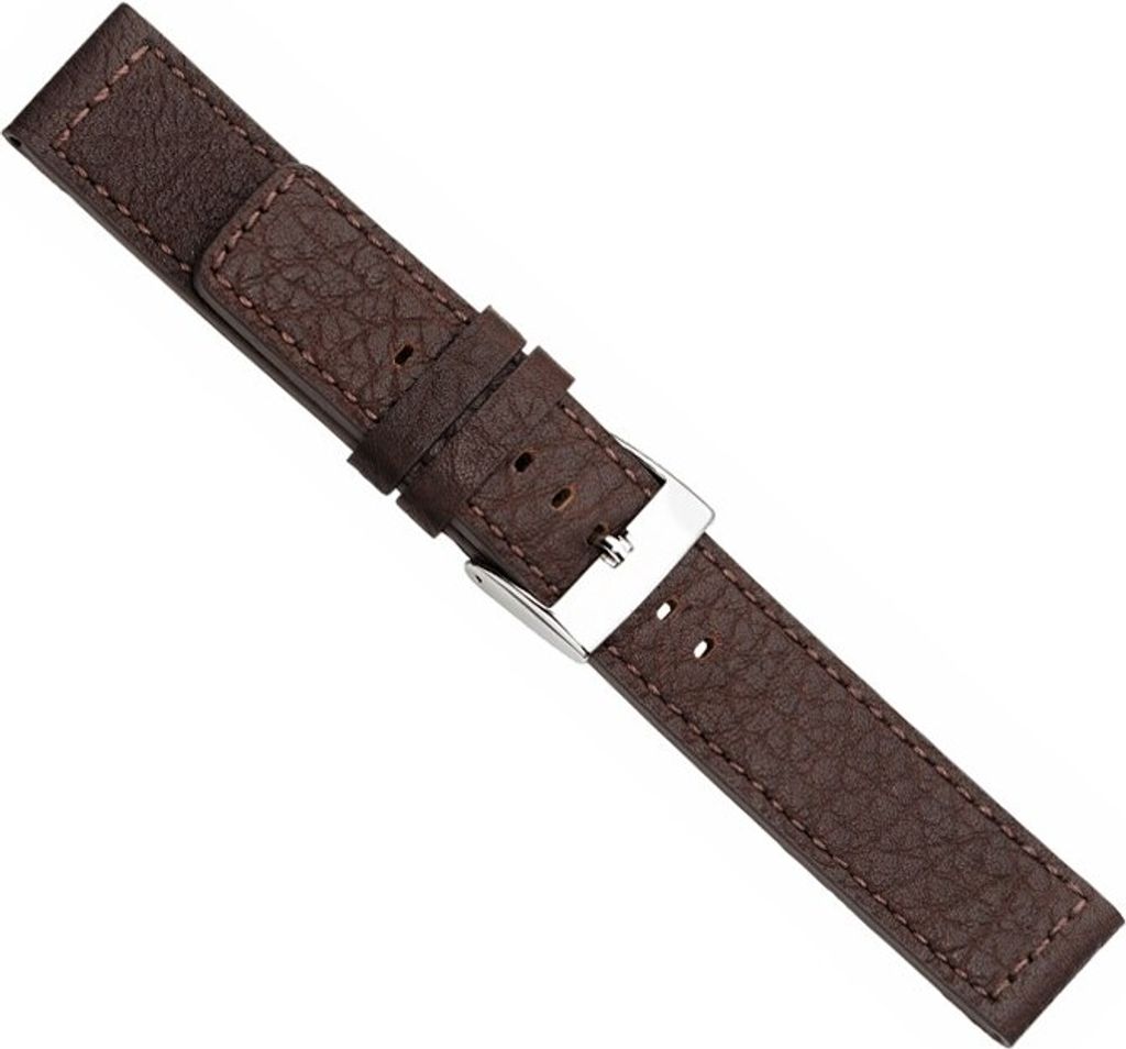 Pilot Ersatzband Uhrenarmband Kalbsleder Dunklebraun Produktbild 