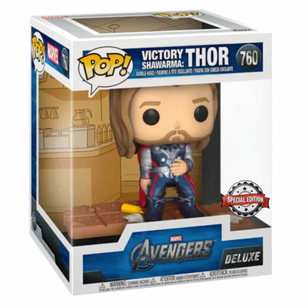 Funko Pop! Marvel Avengers - Victory Shawarma: Thor #760 Productafbeelding 