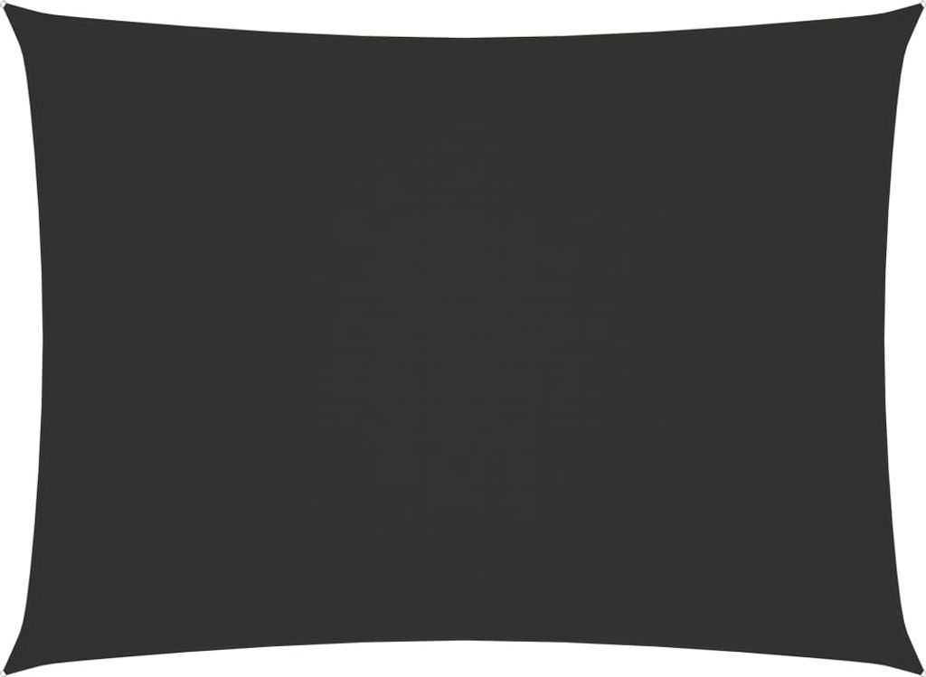 Sonnensegel Oxford-Gewebe Rechteckig 2,5x4,5 m Anthrazit
