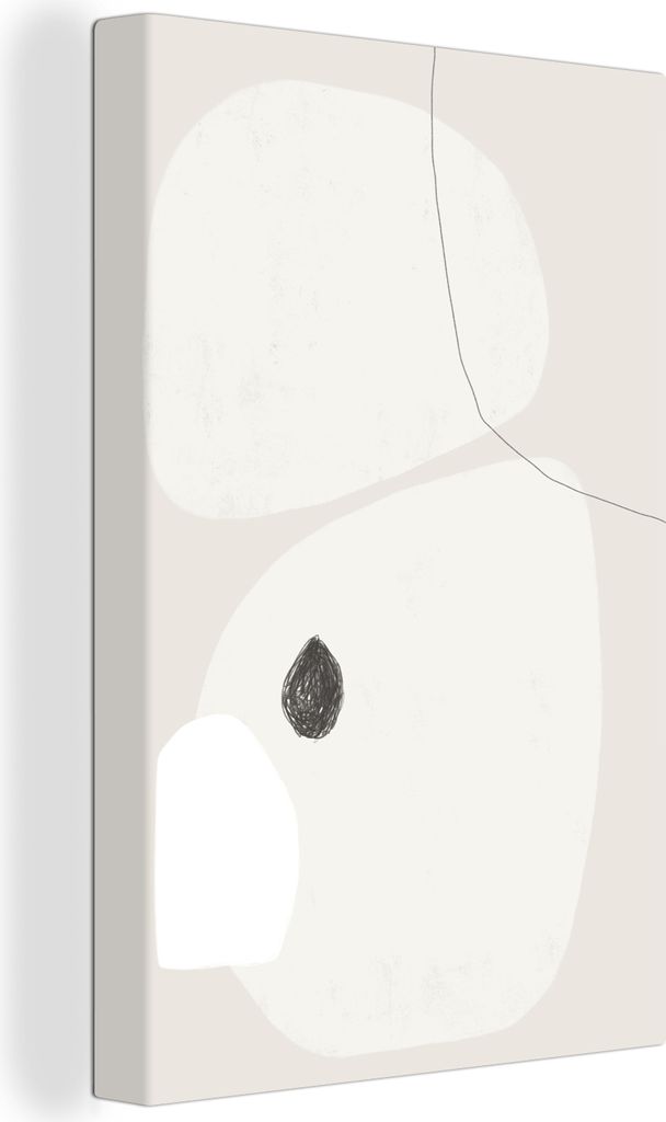 OneMillionCanvasses - Leinwandbilder - 90x140 cm, Pastell - Minimalismus - Gestaltung, Wandbilder Kunstdruck Wanddekoration - Foto auf Leinwand -...