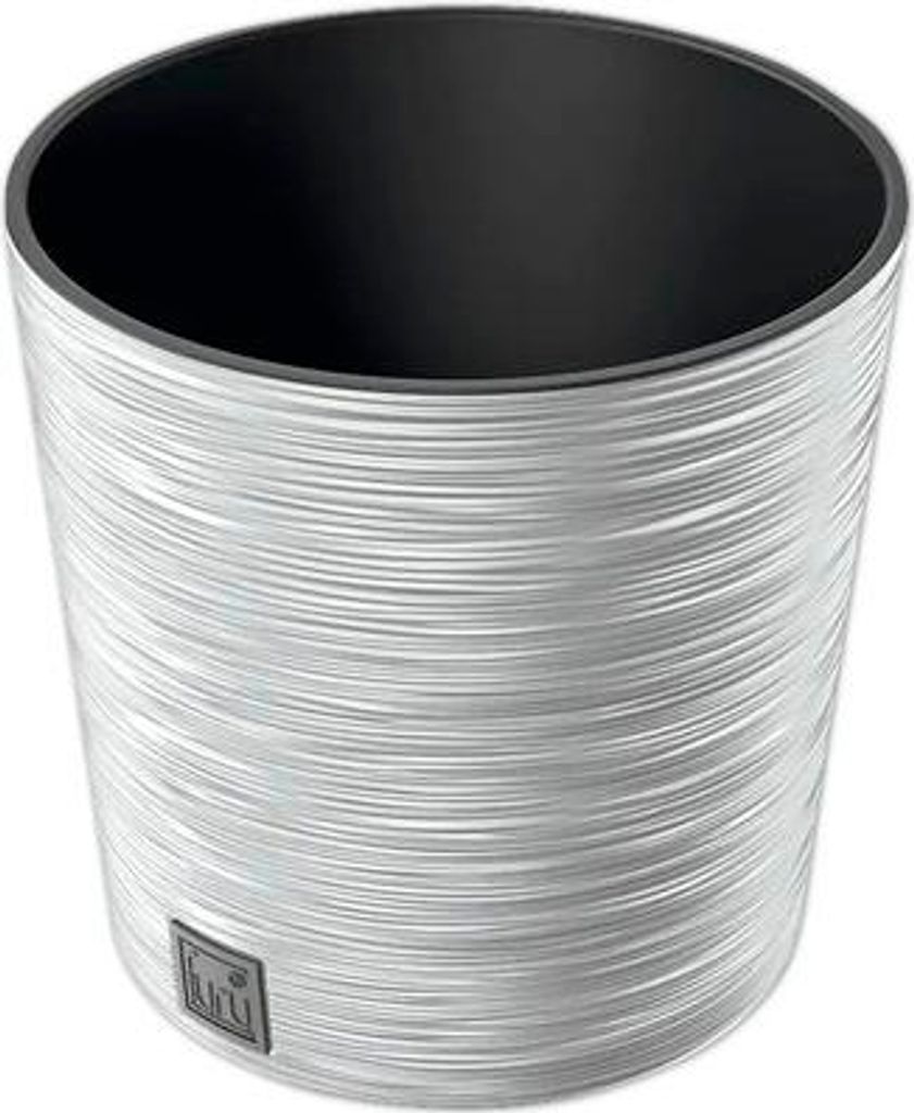 Blumentopf Furu Round Kunststoff Ø 25 cm H 24,7 cm weiß Produktbild 