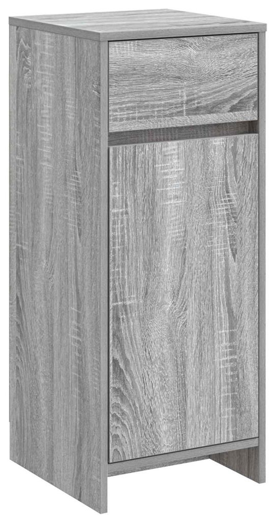 Badezimmerschrank Grau Sonoma 35 x 36,5 x 85 cm Holzwerkstoff